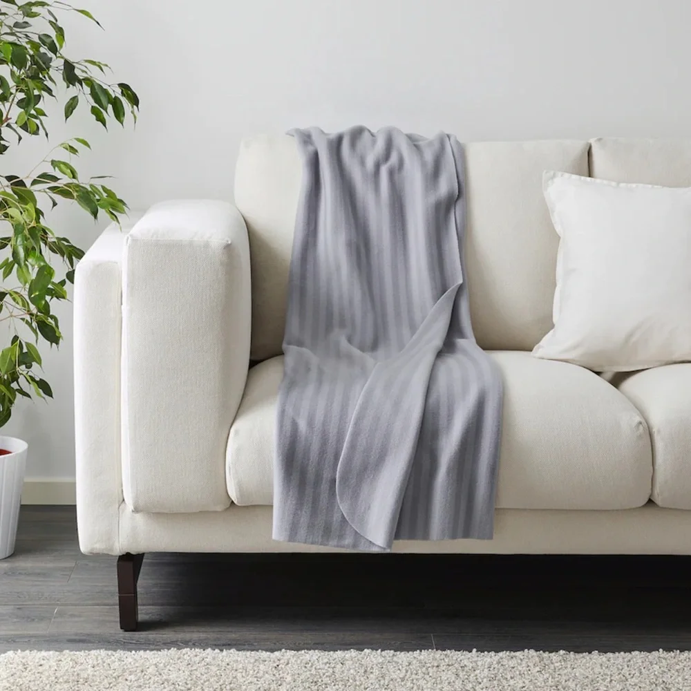 Gray Throw Blanket